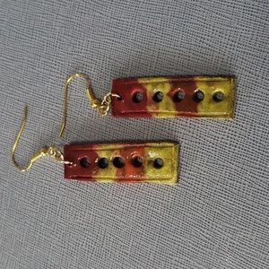 New Unique Ceramic Drop Earrings